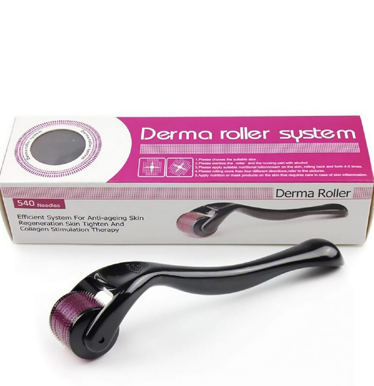 Derma Roller For Hair And Skin 0.5 Mm Hair & Skin Care Derma Roller