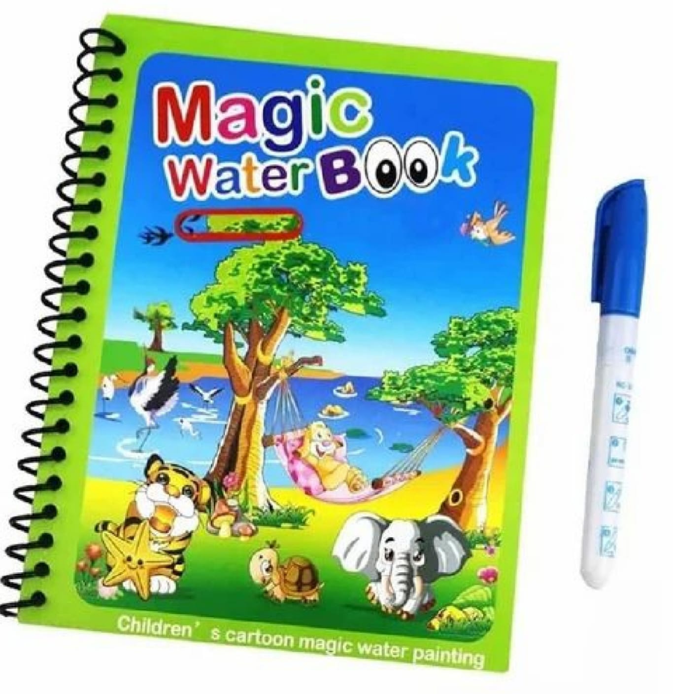 Water Magic Book – Fun, Reusable & Mess-Free Coloring for Kids!