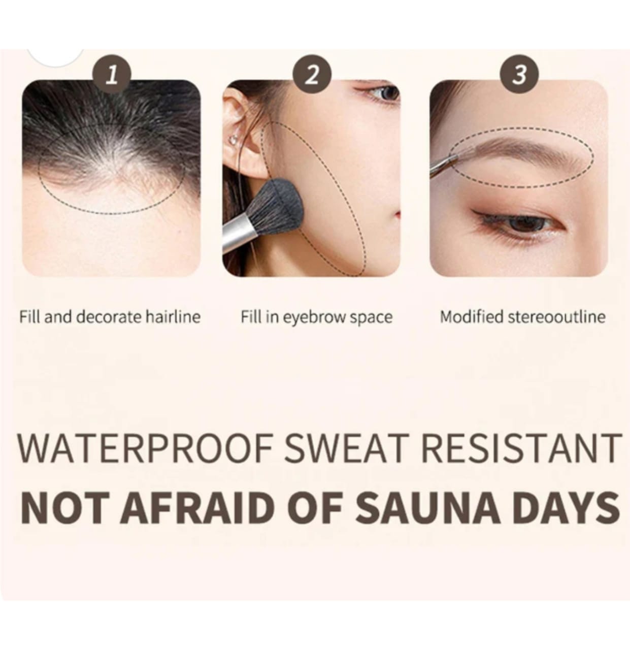 Waterproof Root Concealer Fluffy Hair Filling Powder Hairline Powder For Men &  Women